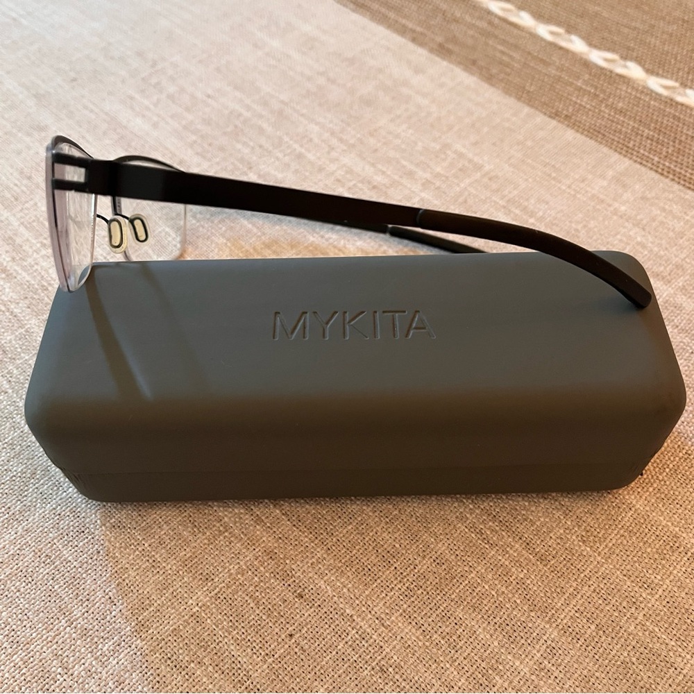 MYKITA Gray Designer Prescription Not Ted Glasses Size 140 - Picture 6 of 8